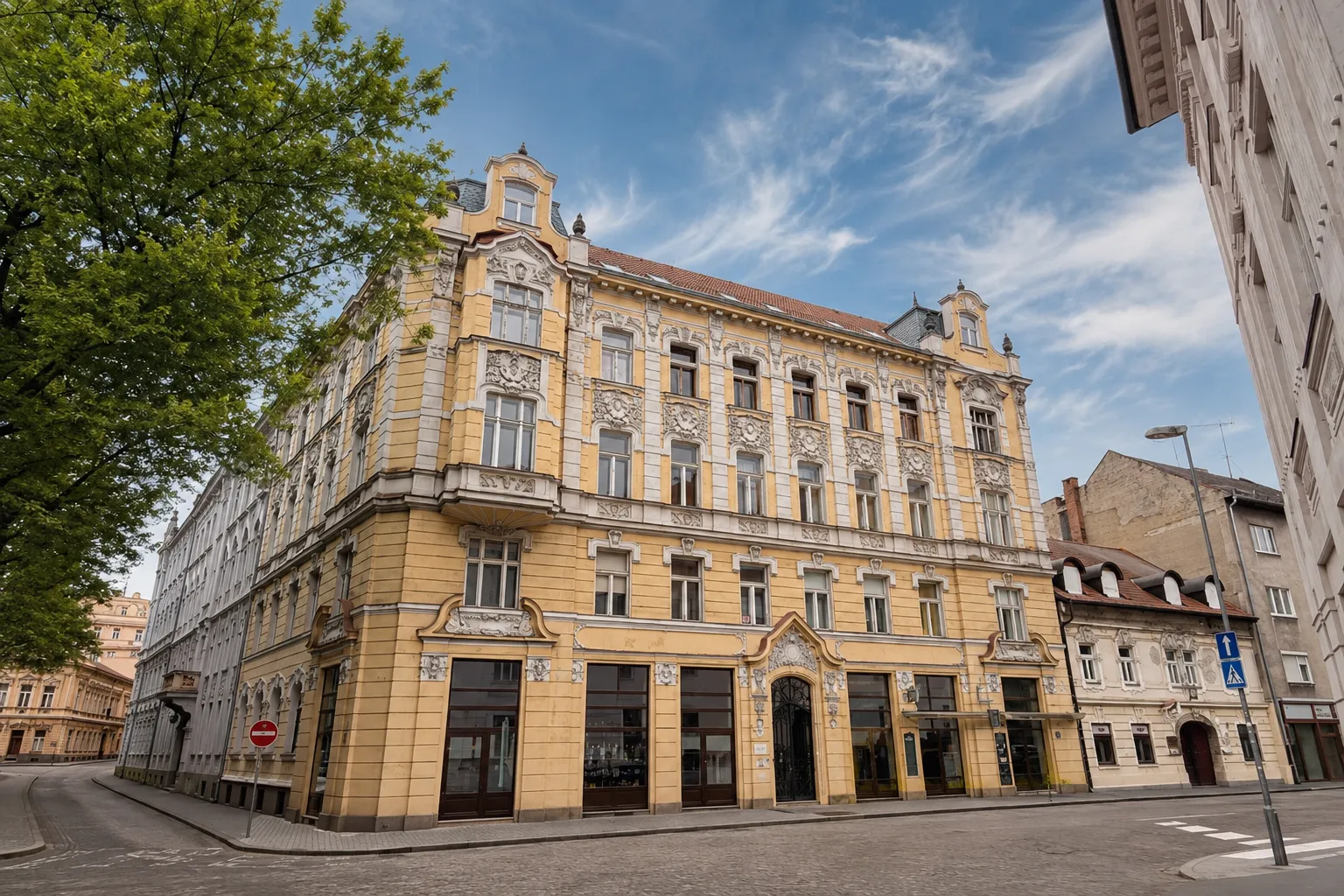 Historic Building with Great Development Potential – Bratislava – corner of Palackého and Kúpeľná streets