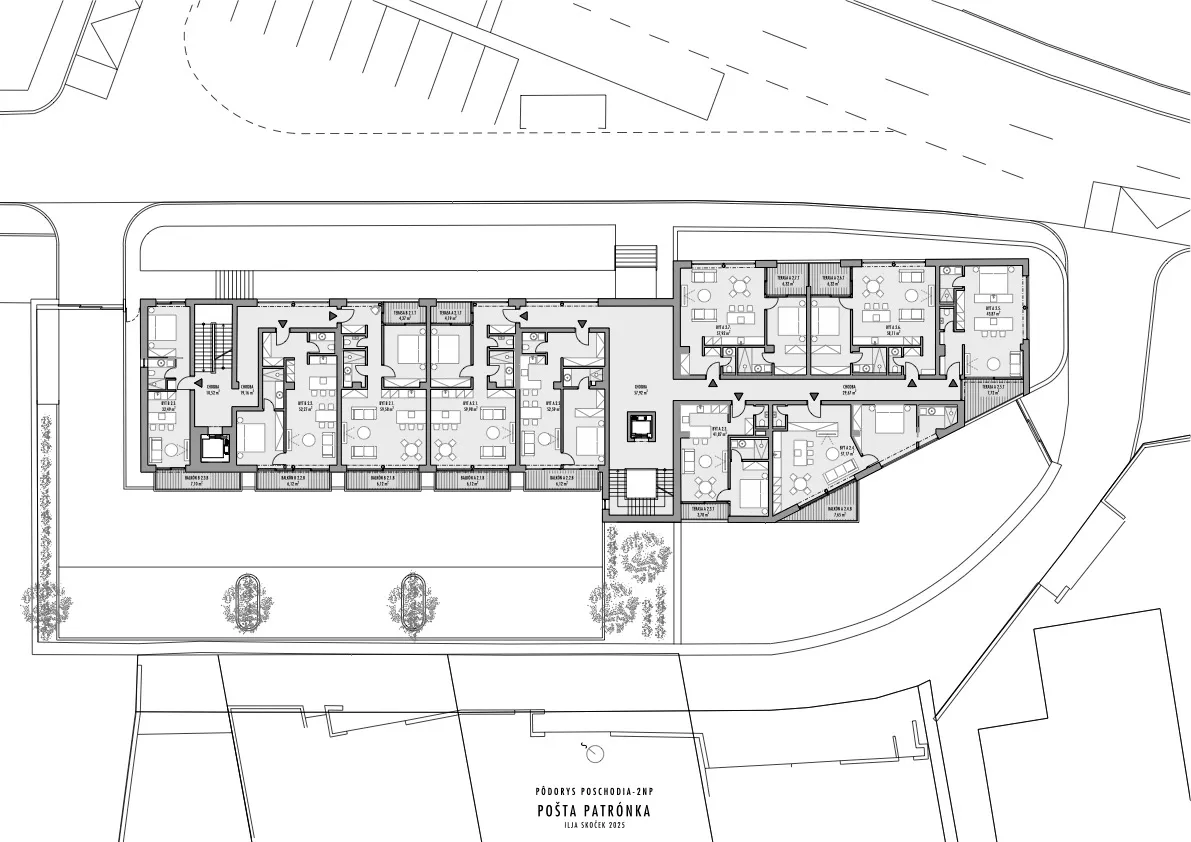 Architectural study – visualisation 3
