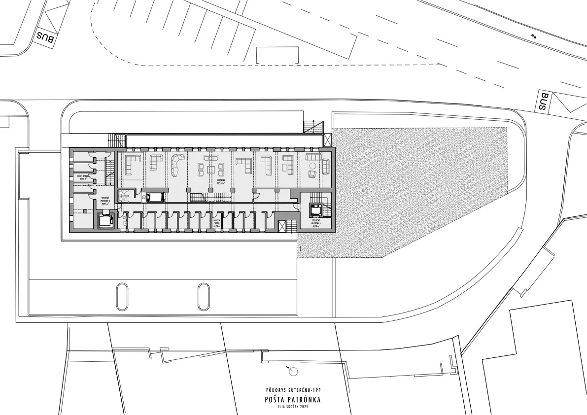 Architectural study – visualisation 1
